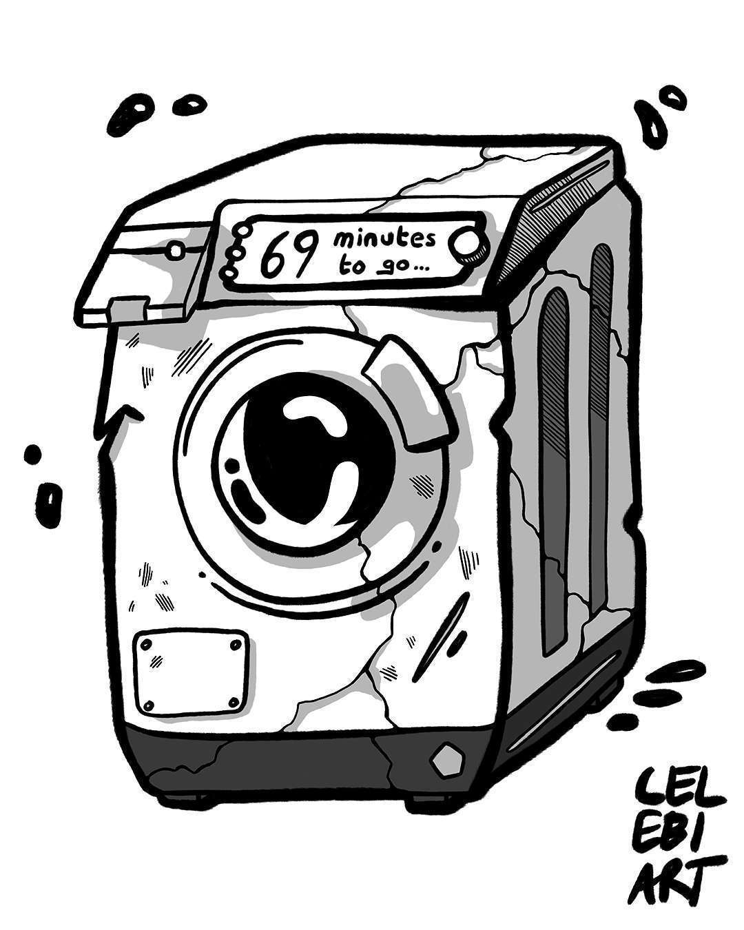 Waschmaschine Tattoo