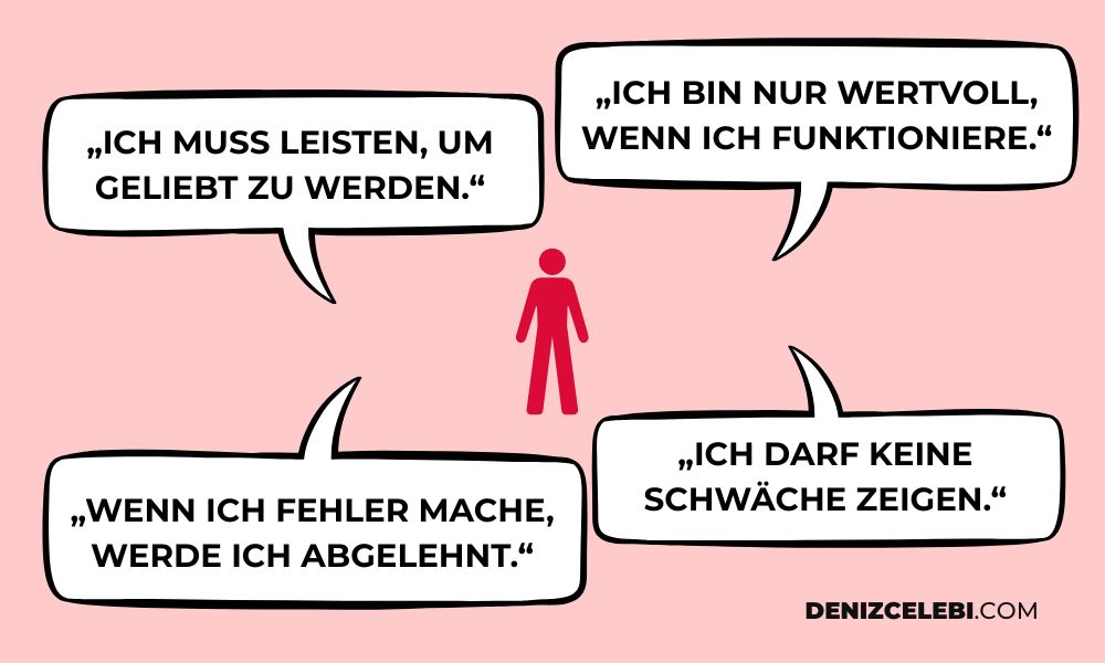 Innere destruktive Glaubenssätze in Bezug auf das Thema Selbstliebe lernen